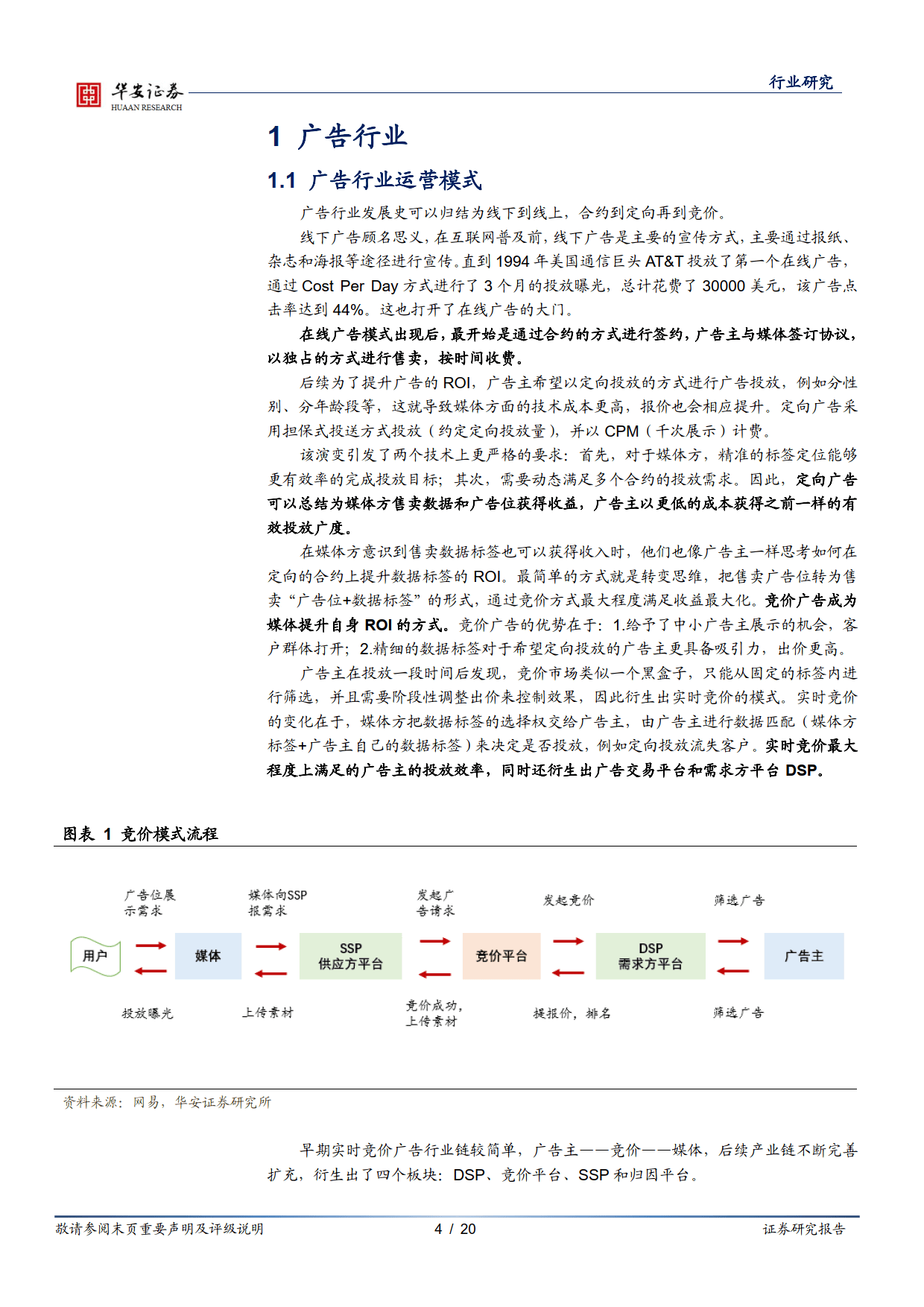 AI整合广告底层数据，供需双受益-华安证券
