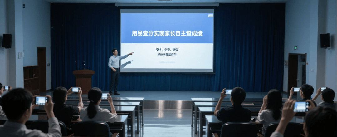 老师发布期中考试查询小程序，在线查询期中考试成绩